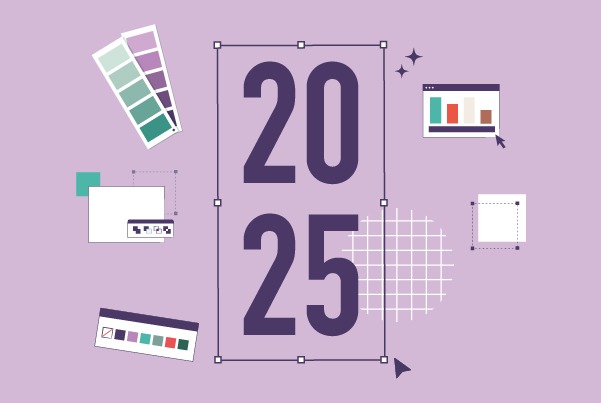 Les tendances graphiques 2025 qui m’inspirent