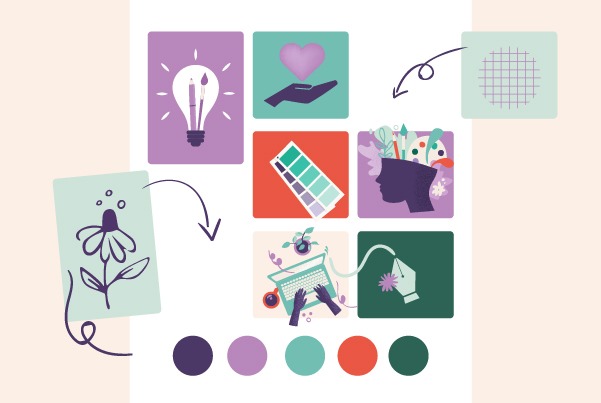 Créer un moodboard pour son identité visuelle : méthode et conseils
