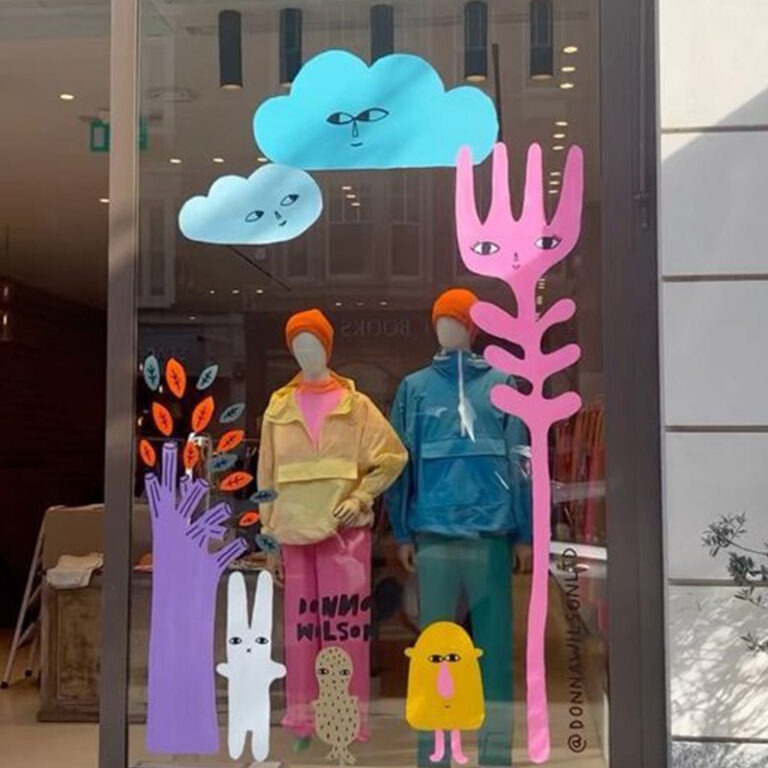 vitrine illustrée